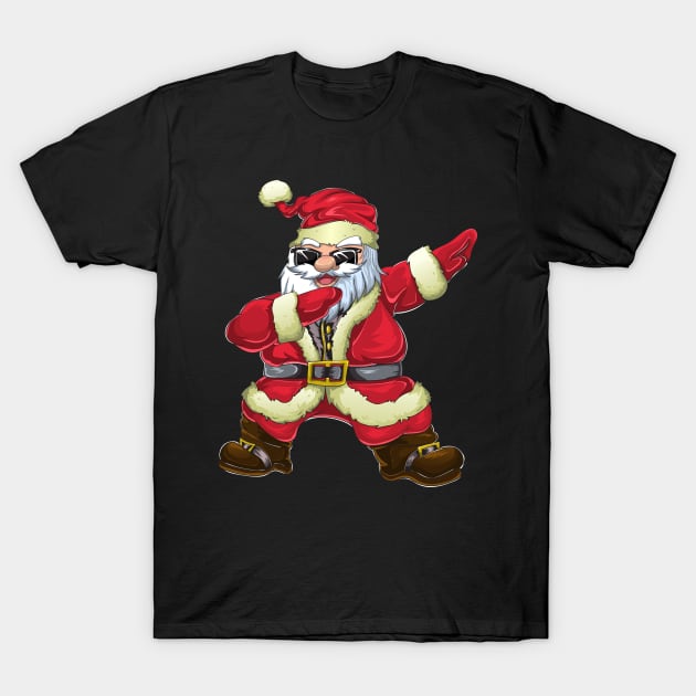 Dabbing Santa Claus T-Shirt by ShirtsShirtsndmoreShirts